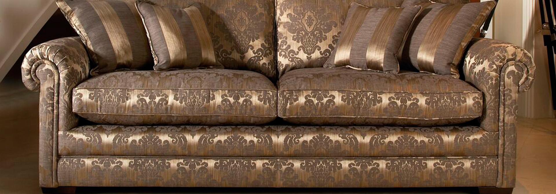 Fabric 4 Seater Sofas