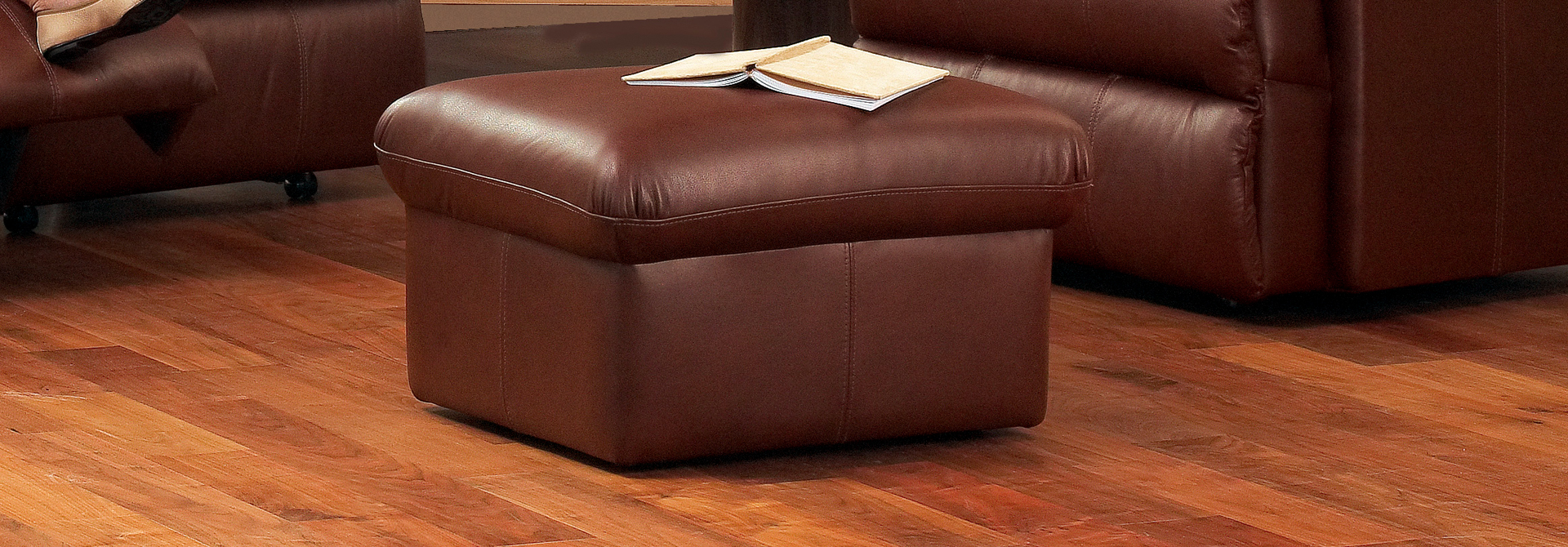 Leather Footstools