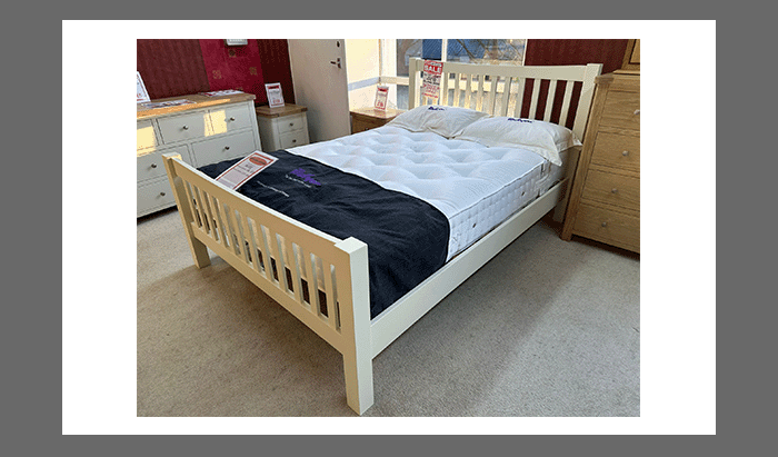 Painted 135cm Bedstead