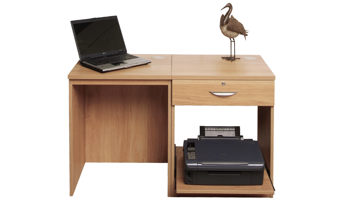 R White Home Office Classic Oak