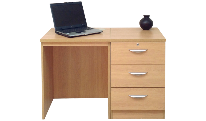 Home Office Classic Oak (R White)