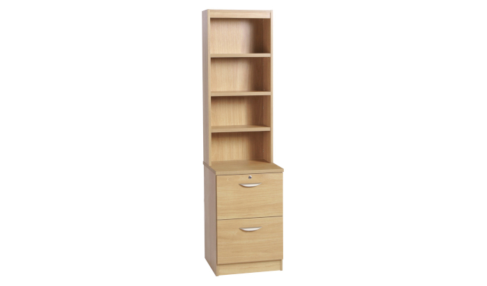 R White Home Office Classic Oak