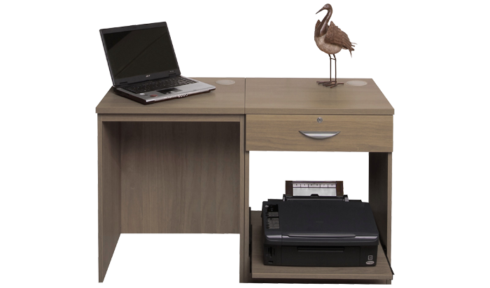 R White Home Office English Oak