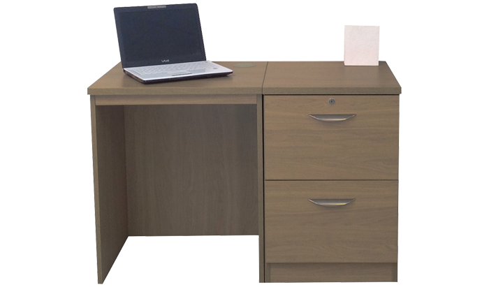 R White Home Office English Oak