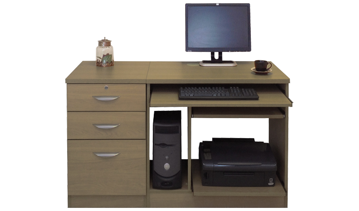 R White Home Office English Oak