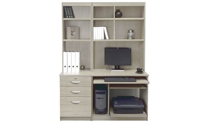 Home Office Grey Nebraska (R White)